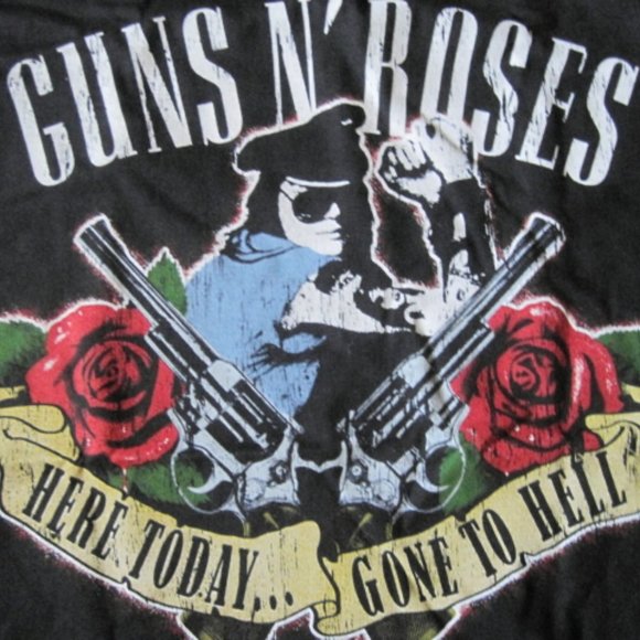 Guns 'n Roses 91 Tour T-shirt - Picture 2 of 3